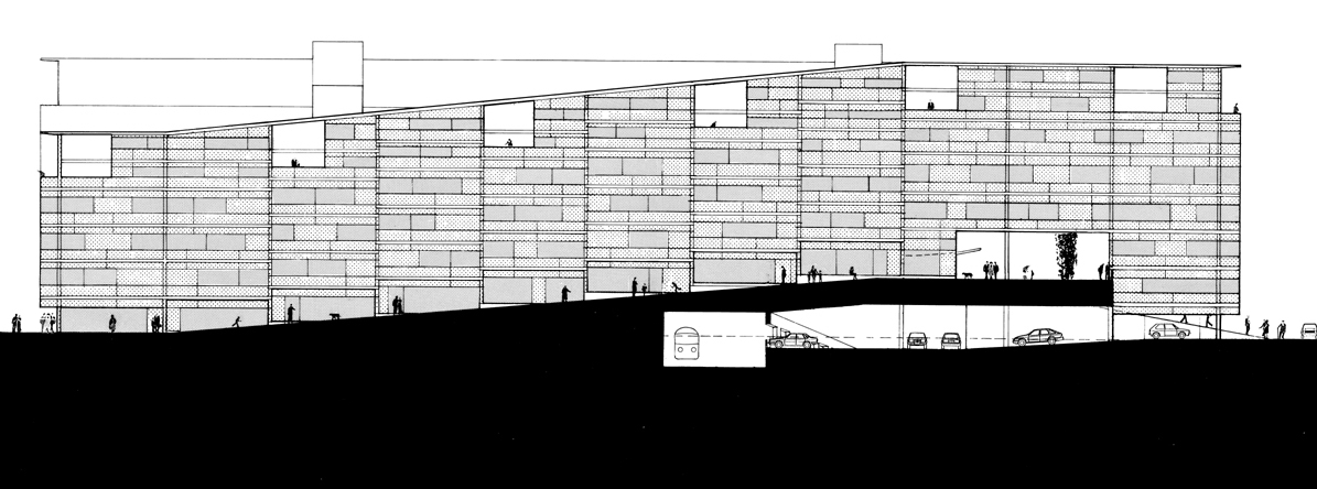 Schematic elevation.